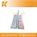 Elevator Parts|Guiding System|Elevator Hollow Guide Rail Fishplate|lift guide rail fishplate